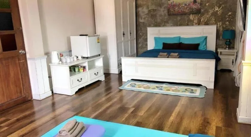 Bed in Remember Loei Love