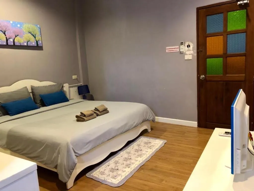 Bed in Remember Loei Love