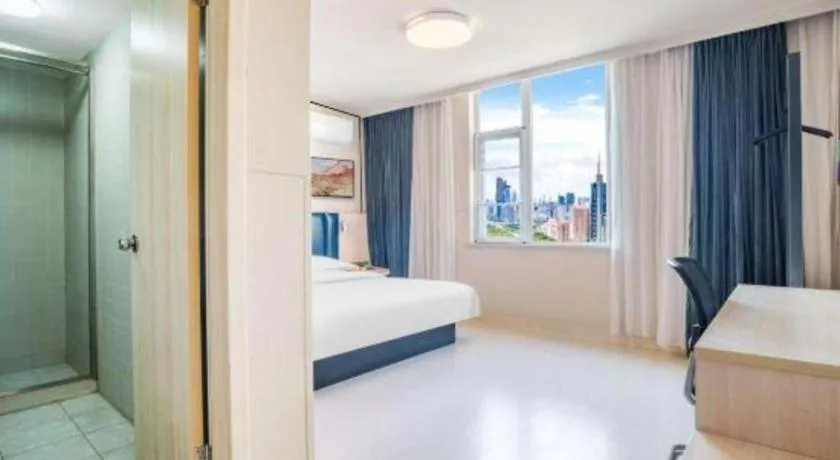 Bed in Jinjiang Inn Kunming Changshui Airport