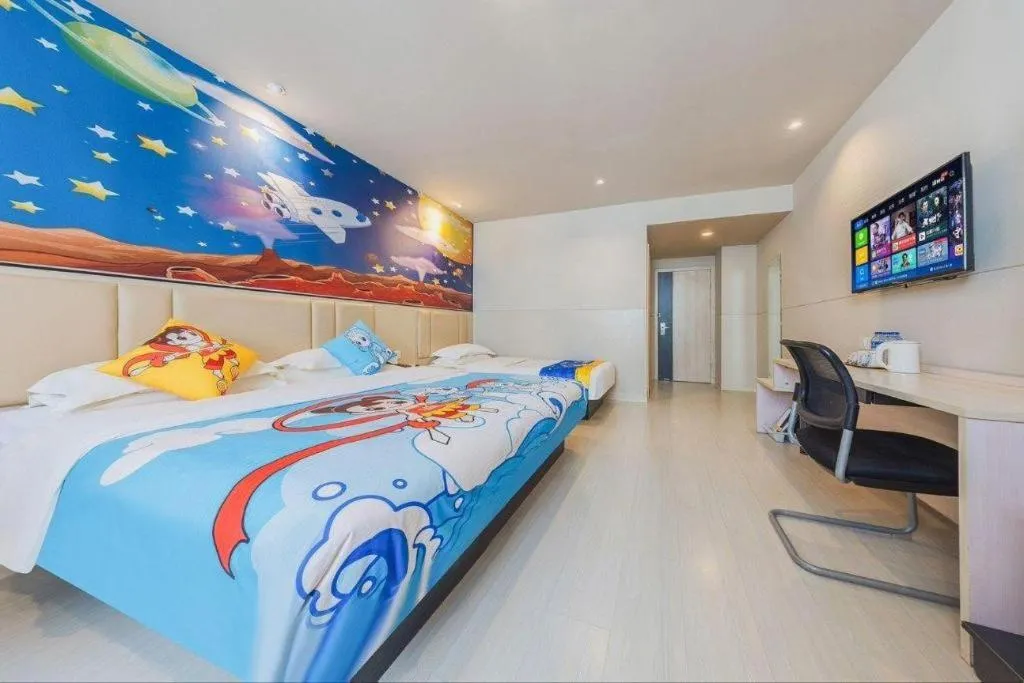 Bed in Jinjiang Inn Kunming Changshui Airport