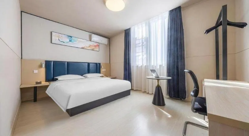 Bed in Jinjiang Inn Kunming Changshui Airport