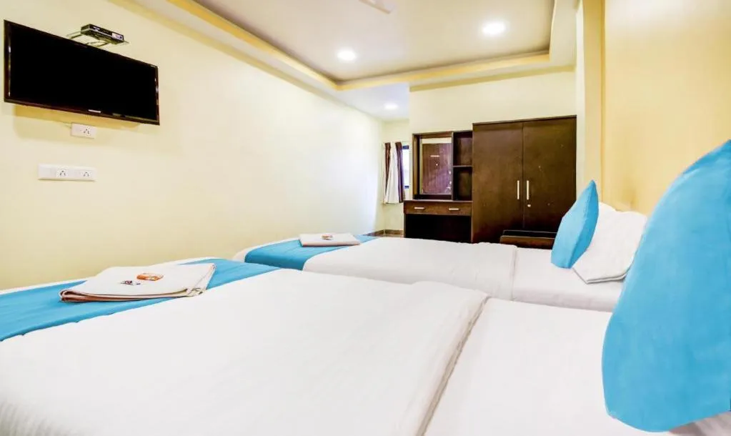 Bed in Hotel Rajdeep Inn