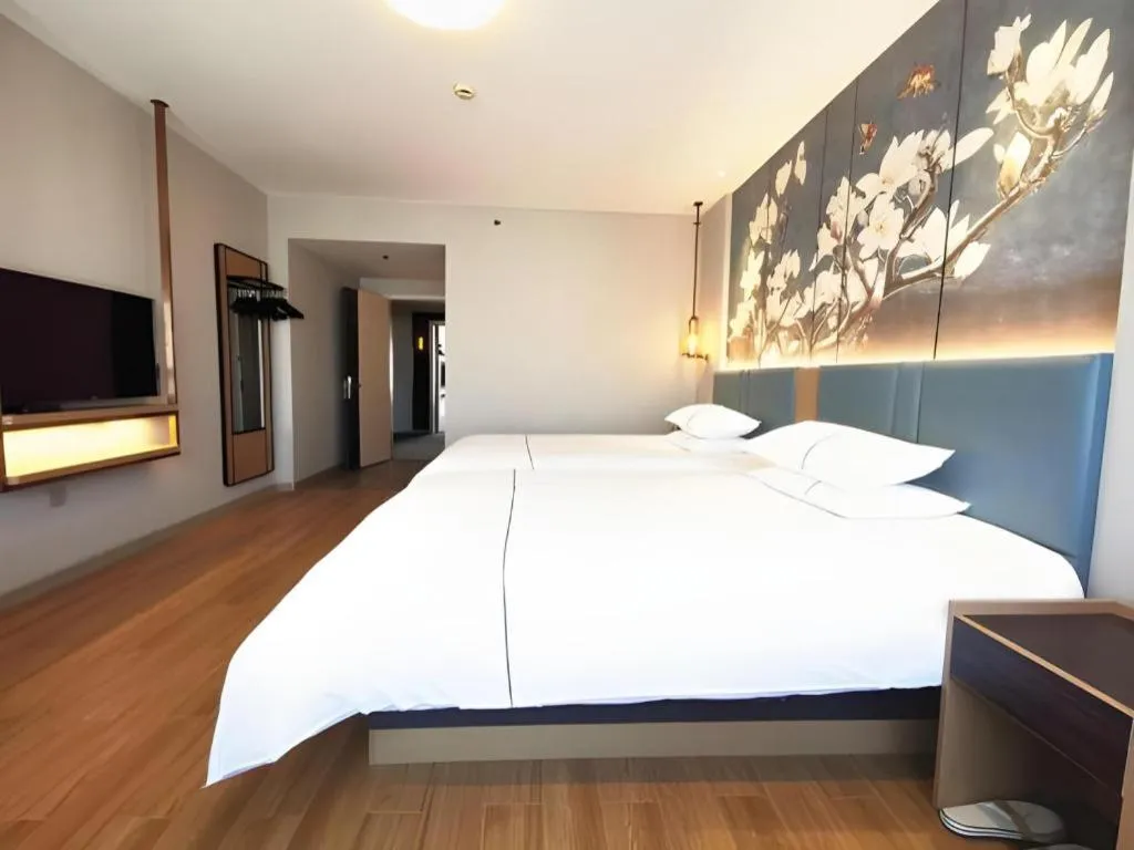 Bed in Jinjiang Inn Jinhua Binhong Road