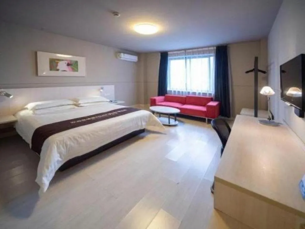 Bed in Jinjiang Inn Jinhua Binhong Road