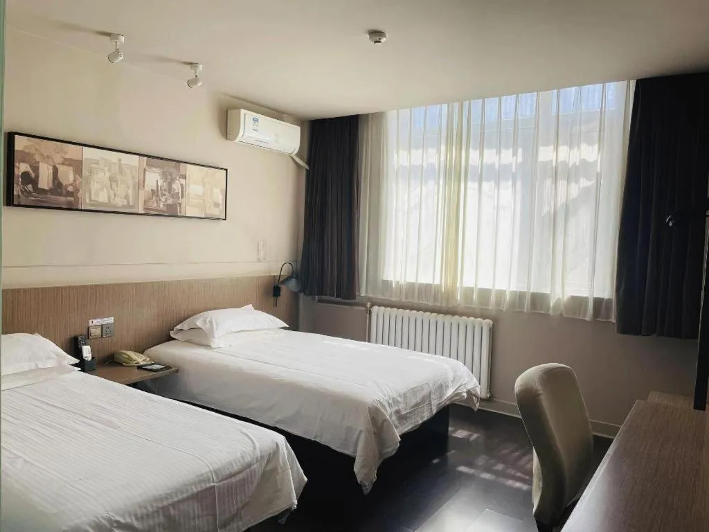 Bed in Jinjiang Inn Xi'an Zhonglou North Street Metro Station