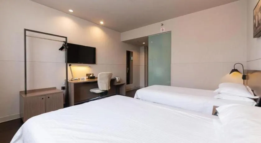 Bed in Jinjiang Inn Xi'an Zhonglou North Street Metro Station