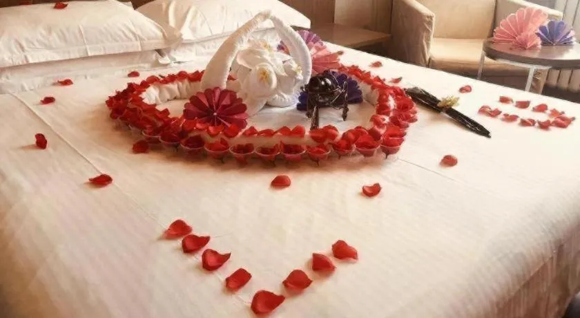 Bed in Jinjiang Inn Xi'an Zhonglou North Street Metro Station