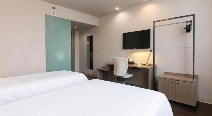 Bed in Jinjiang Inn Xi'an Zhonglou North Street Metro Station