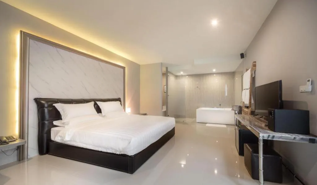 Bed in The Valen Resort