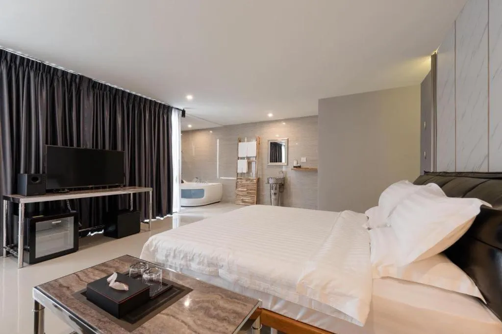 Bed in The Valen Resort