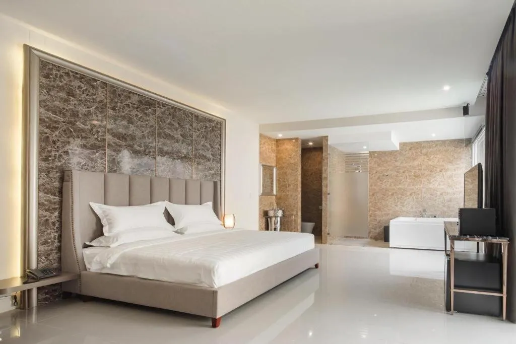 Bed in The Valen Resort