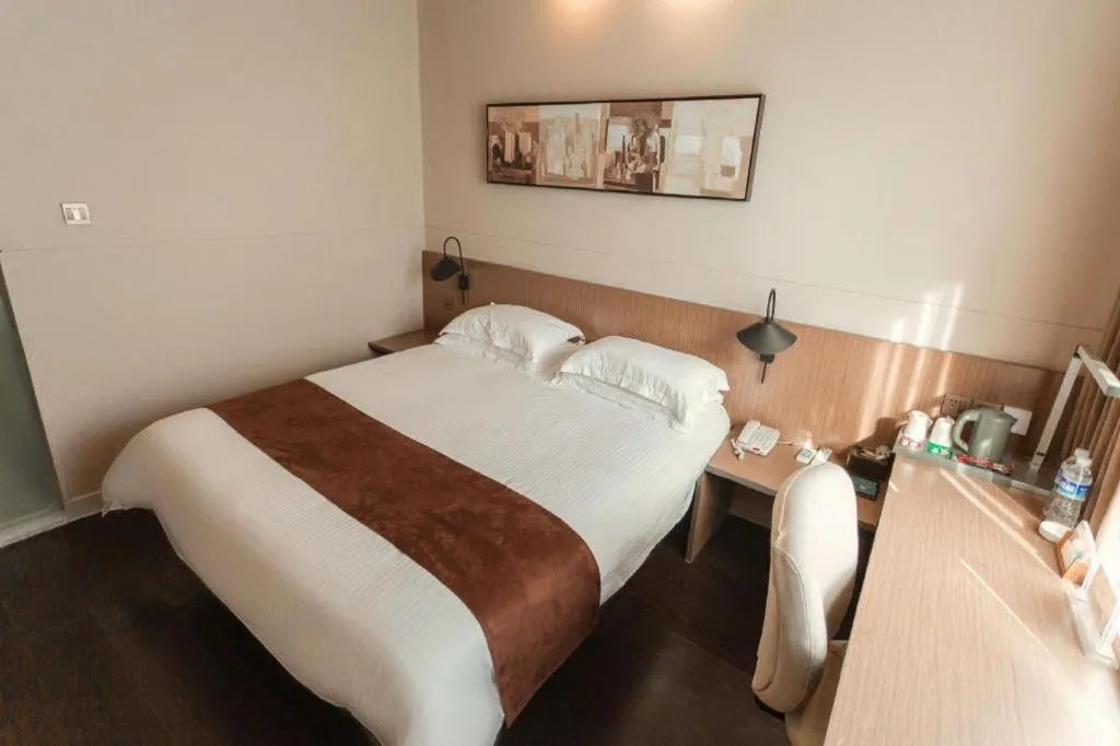 Bed in Jinjiang Inn Select Xuzhou Suining Middle Yuanfu Road