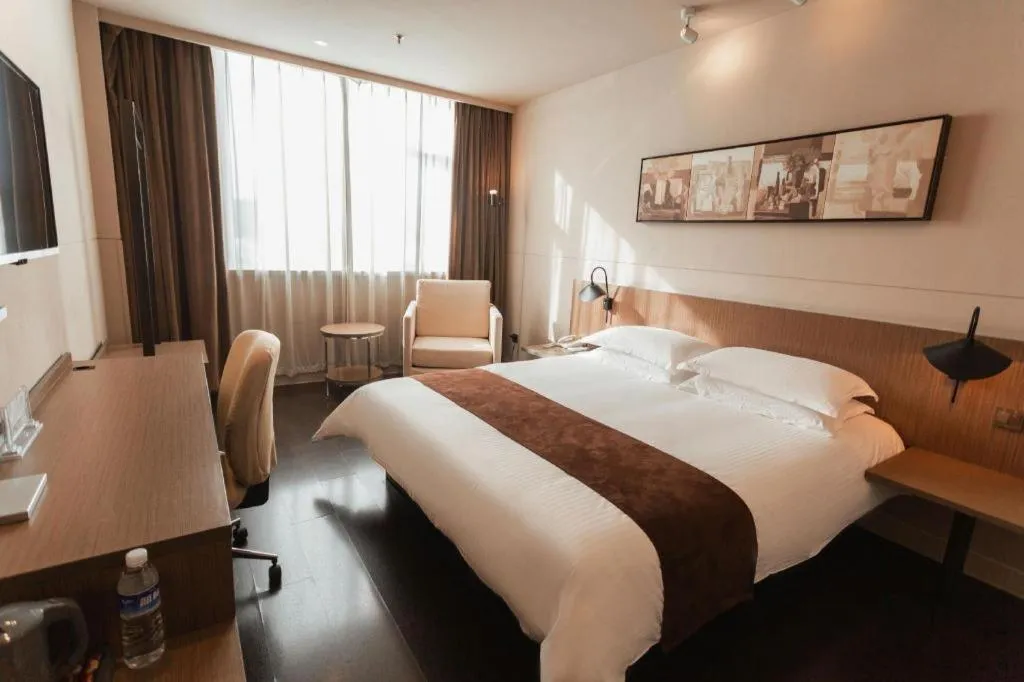 Bed in Jinjiang Inn Select Xuzhou Suining Middle Yuanfu Road