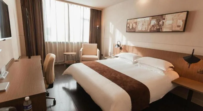 Bed in Jinjiang Inn Select Xuzhou Suining Middle Yuanfu Road