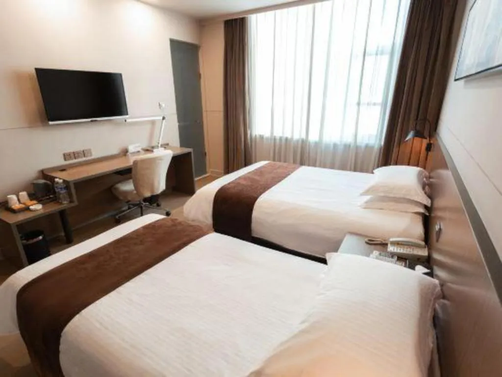 Bed in Jinjiang Inn Select Xuzhou Suining Middle Yuanfu Road