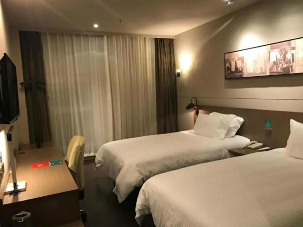 Bed in Jinjiang Inn Select Xuzhou Suining Middle Yuanfu Road