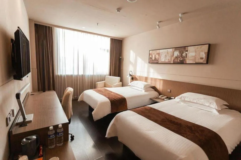 Bed in Jinjiang Inn Select Xuzhou Suining Middle Yuanfu Road