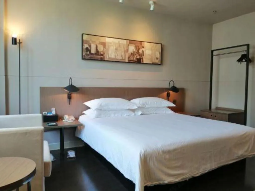 Bed in Jinjiang Inn Select Xuzhou Suining Middle Yuanfu Road
