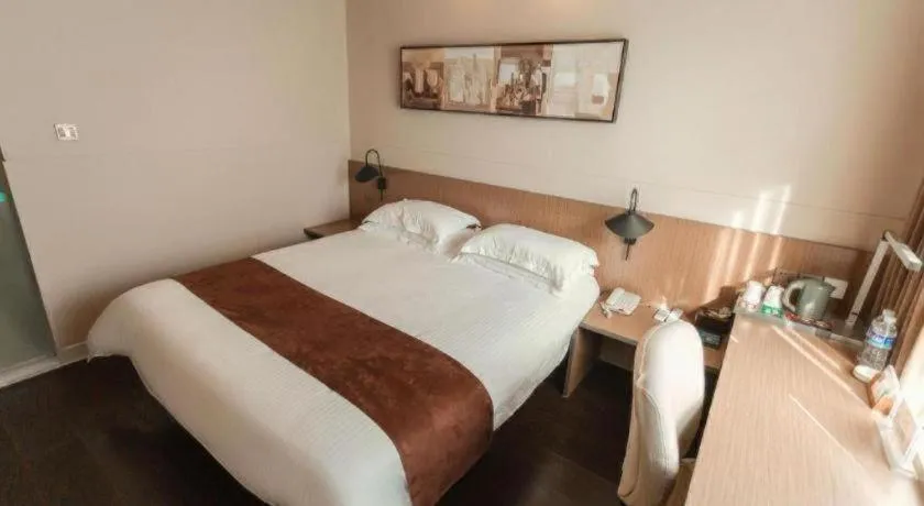 Bed in Jinjiang Inn Select Xuzhou Suining Middle Yuanfu Road