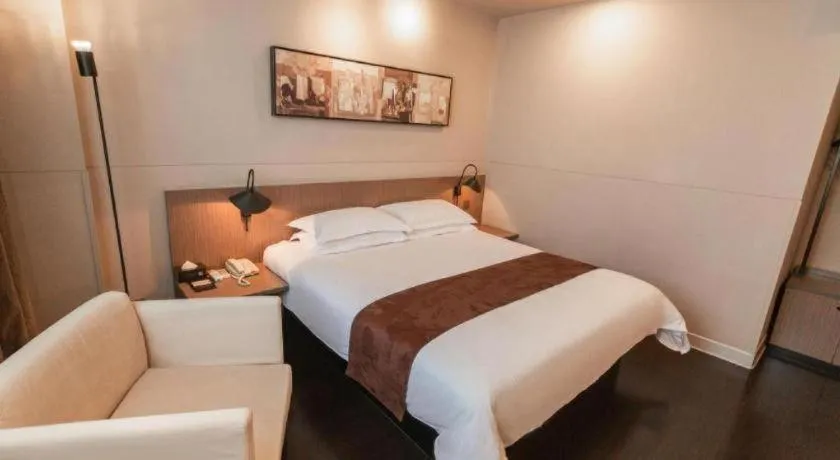 Bed in Jinjiang Inn Select Xuzhou Suining Middle Yuanfu Road