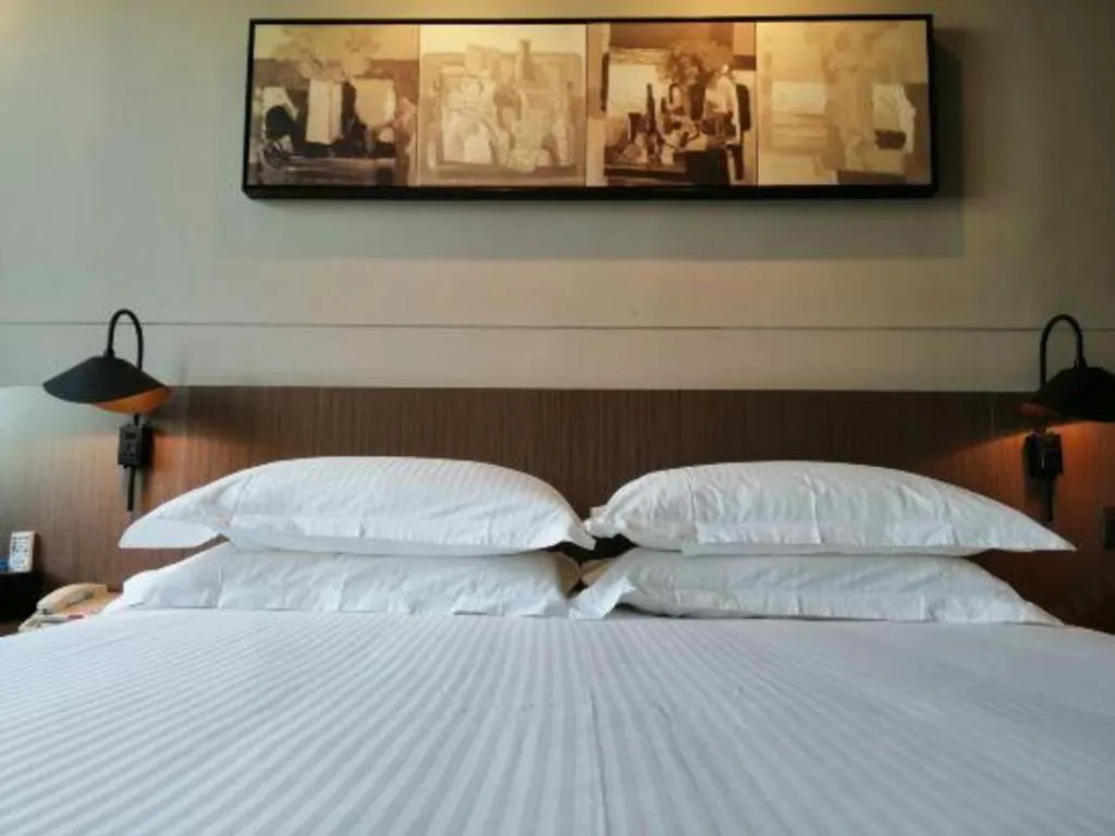 Bed in Jinjiang Inn Select Xuzhou Suining Middle Yuanfu Road