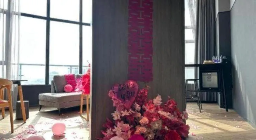 Bed in Opus Hotel Jiangmen