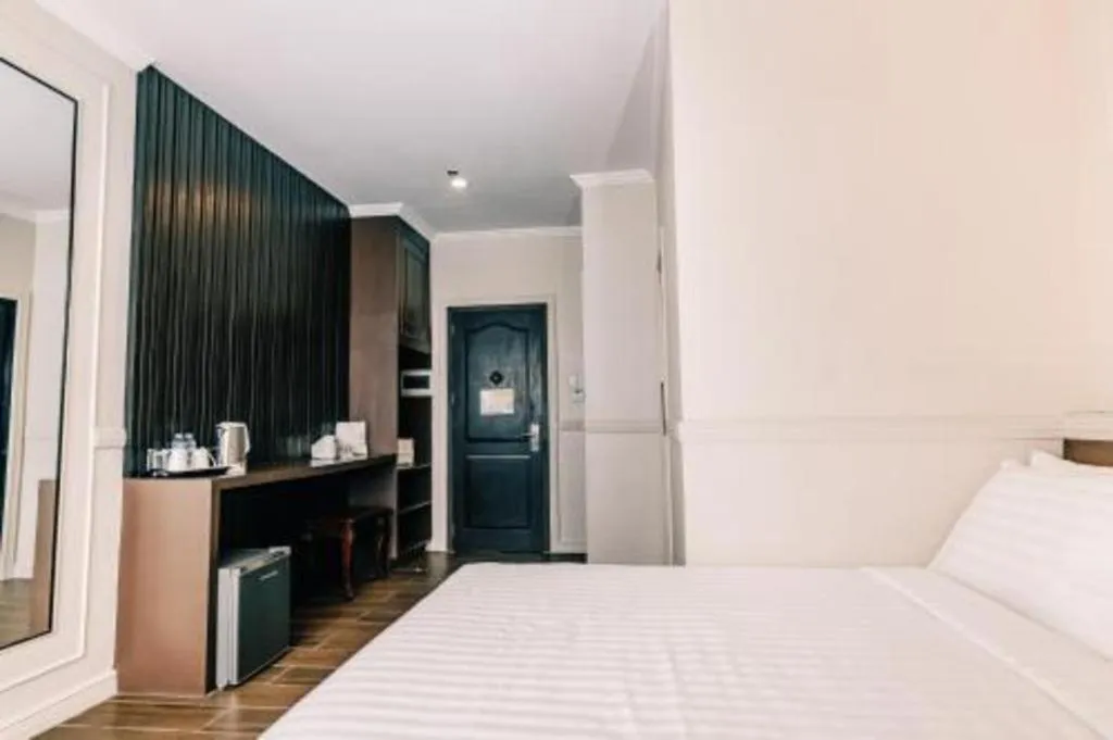 Bed in Hotel San Marco Davao