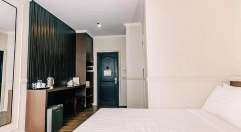 Bed in Hotel San Marco Davao