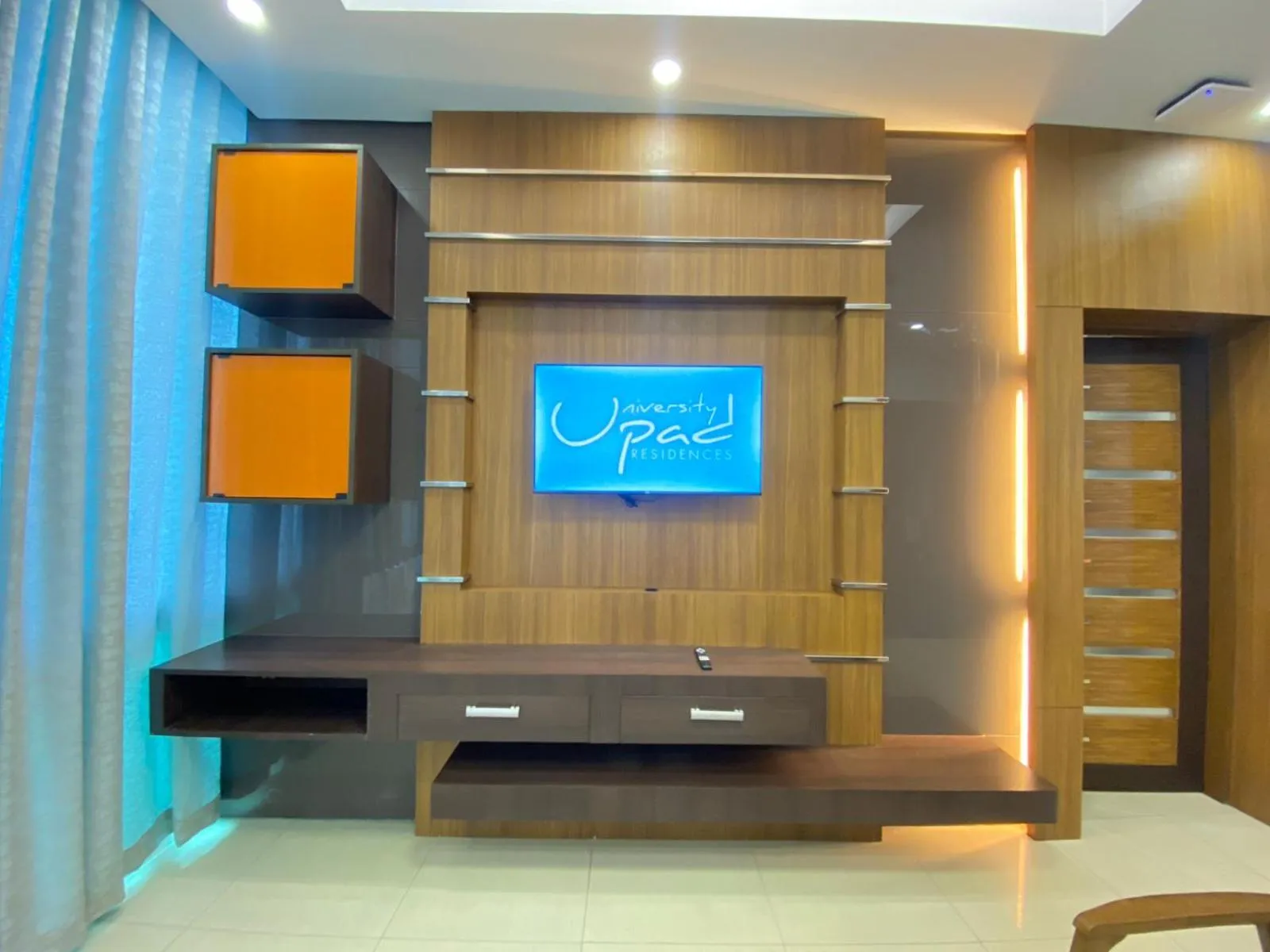 TV and multimedia in UPad Hotel