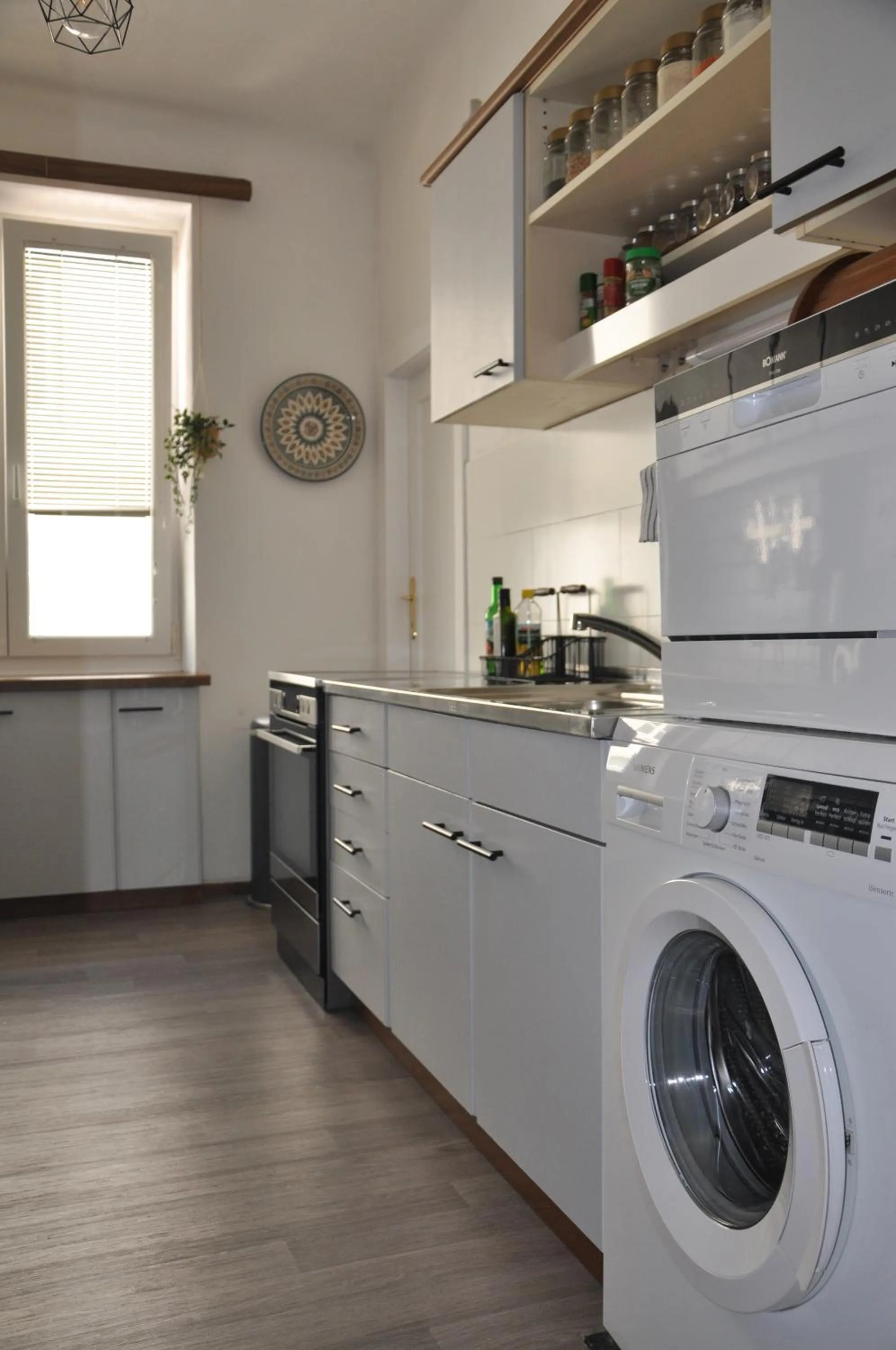 washing machine in Lovely apartment in historic center