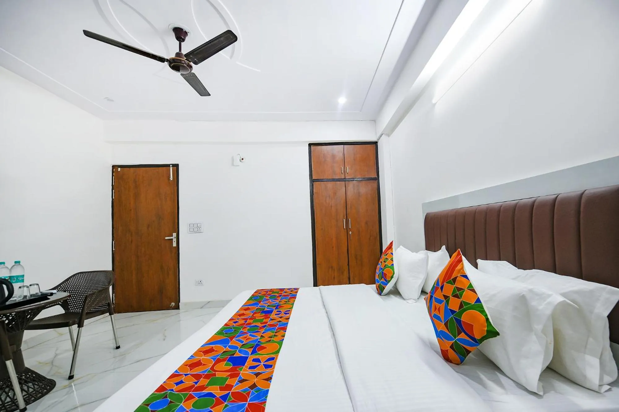 Bed in FabHotel The Yashobhumi Near Yashobhoomi Convention Centre