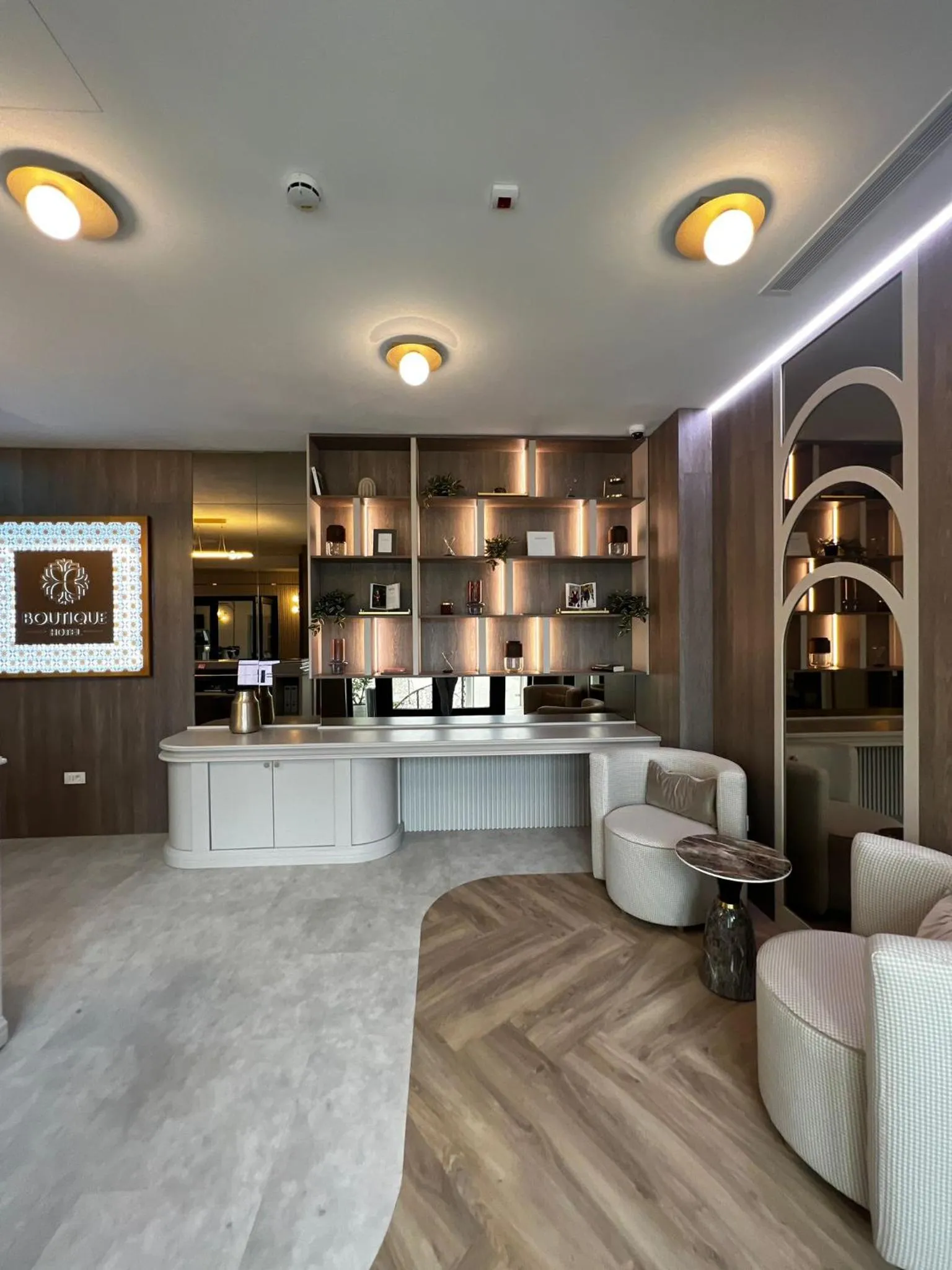 Lobby or reception in Boutique Hotel Balș