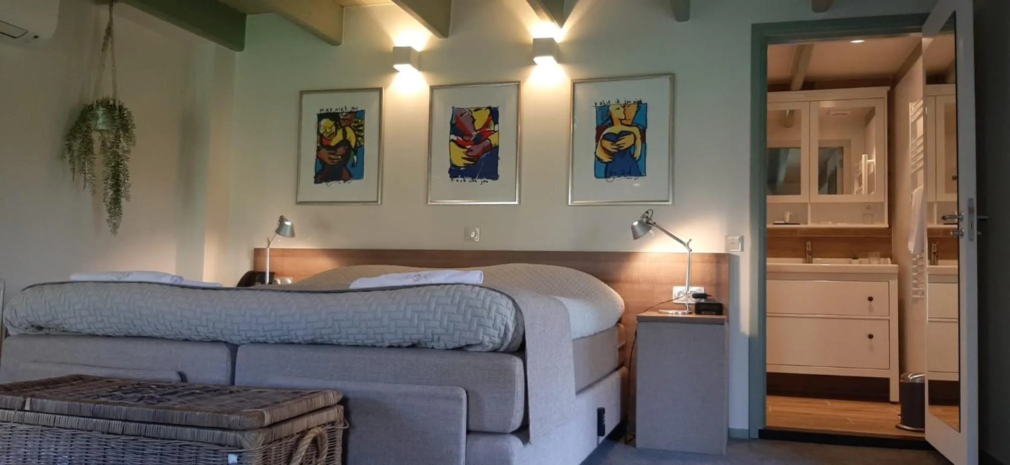 Deluxe Double or Twin Room with Garden View - single occupancy in B&B en SPA Landgoed Matanze