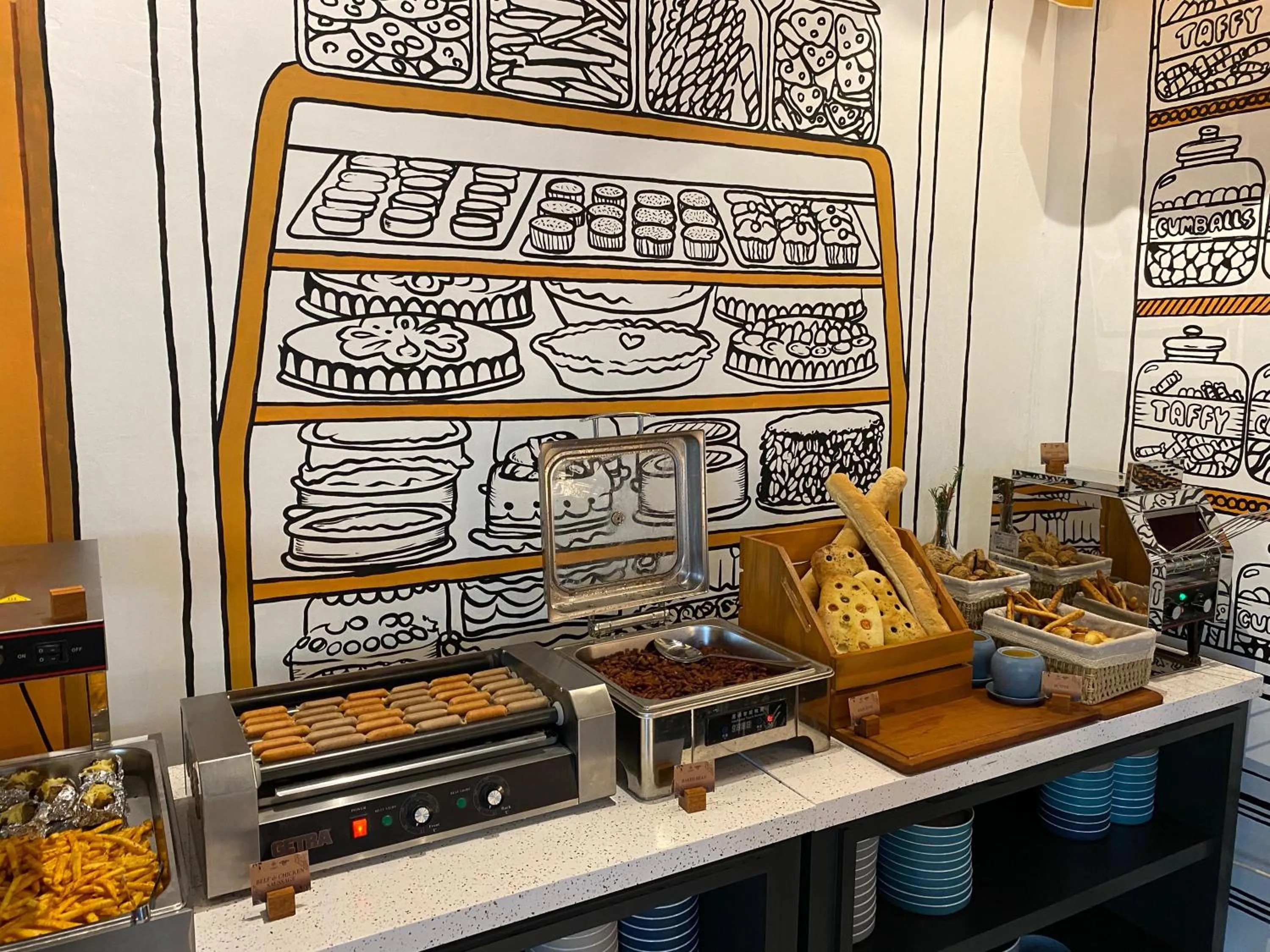 Buffet breakfast in Luxeur Jakarta - Setiabudi