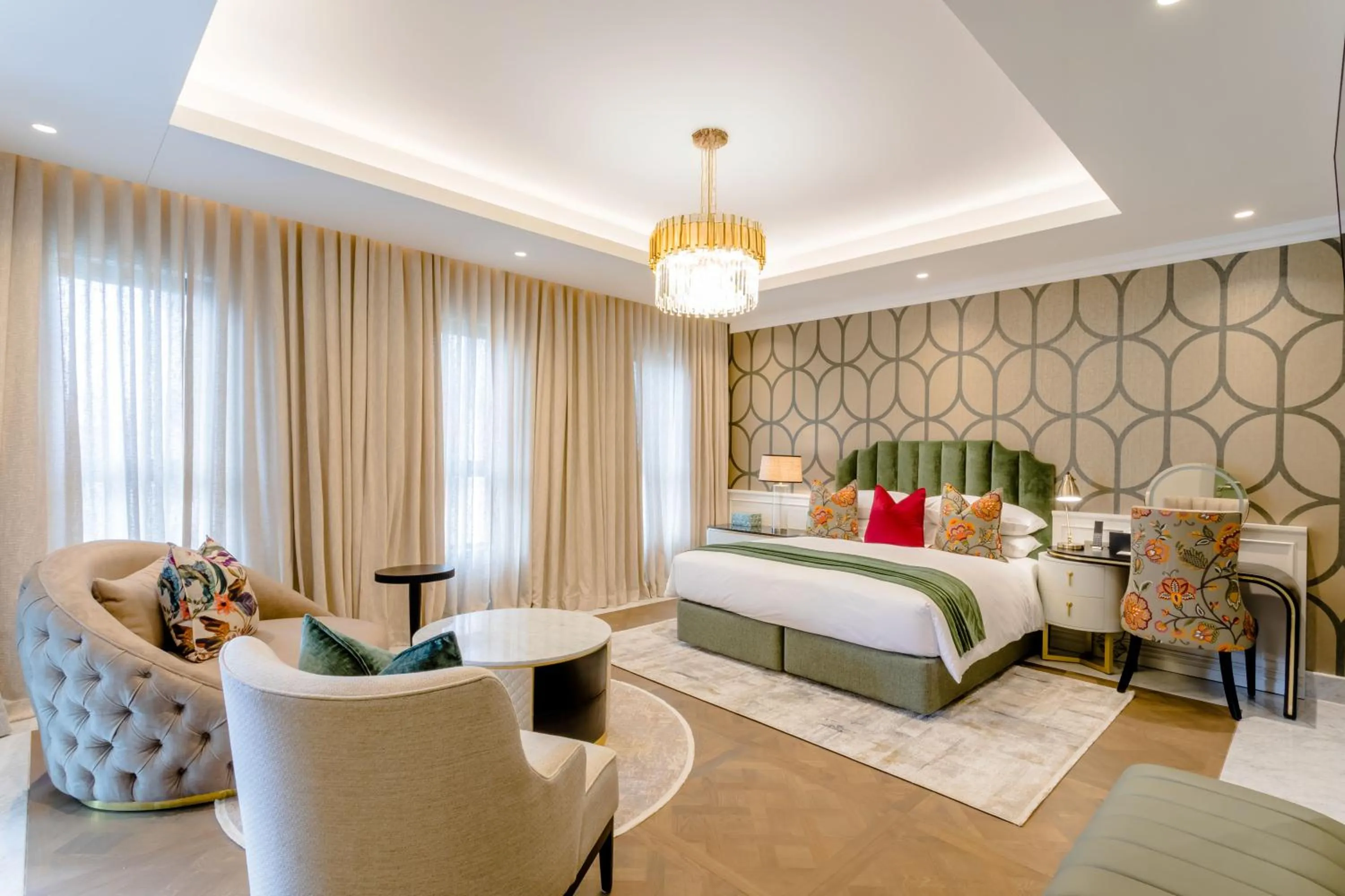 Bed in Steyn City Hotel by Saxon