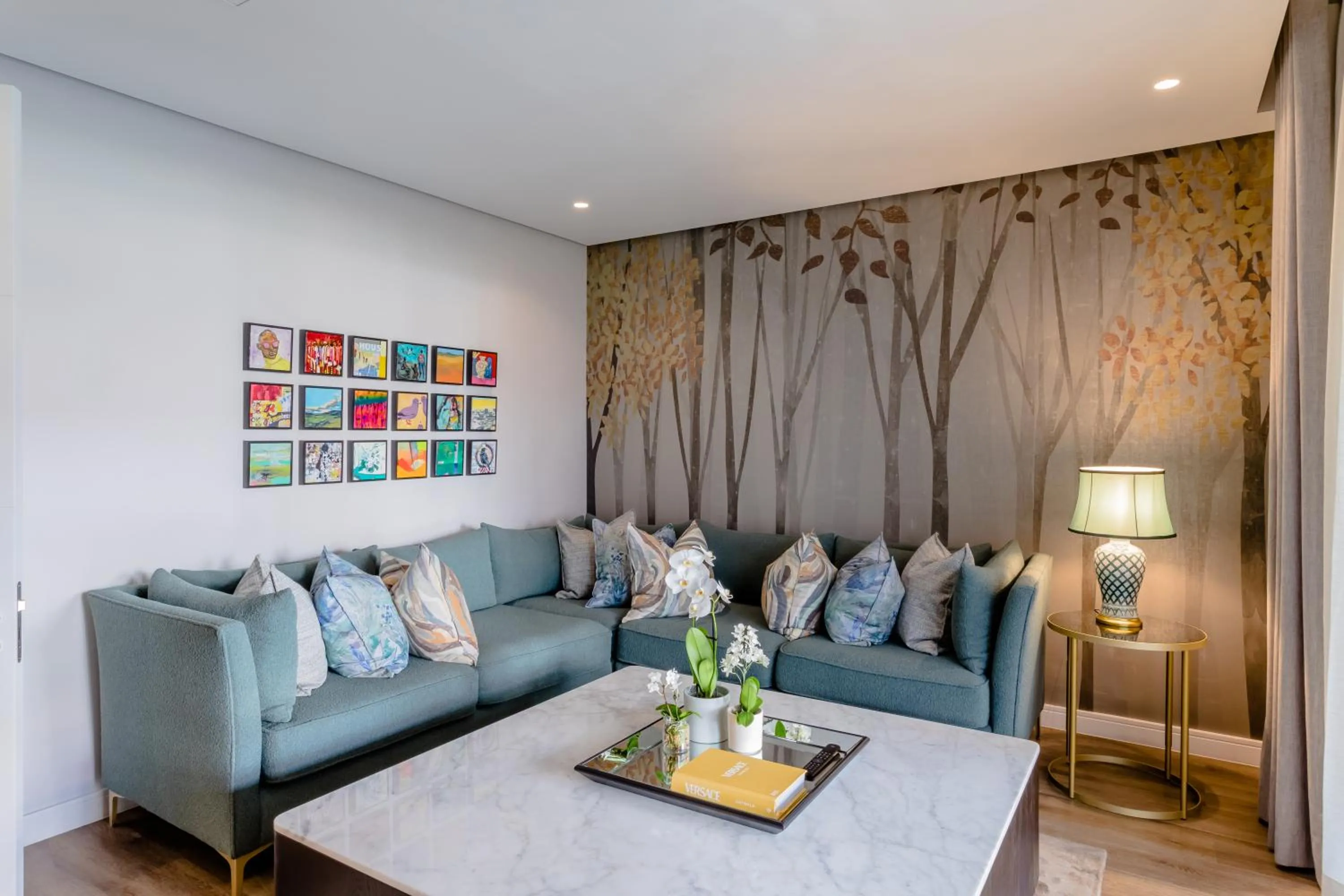 Living room in Steyn City Hotel by Saxon