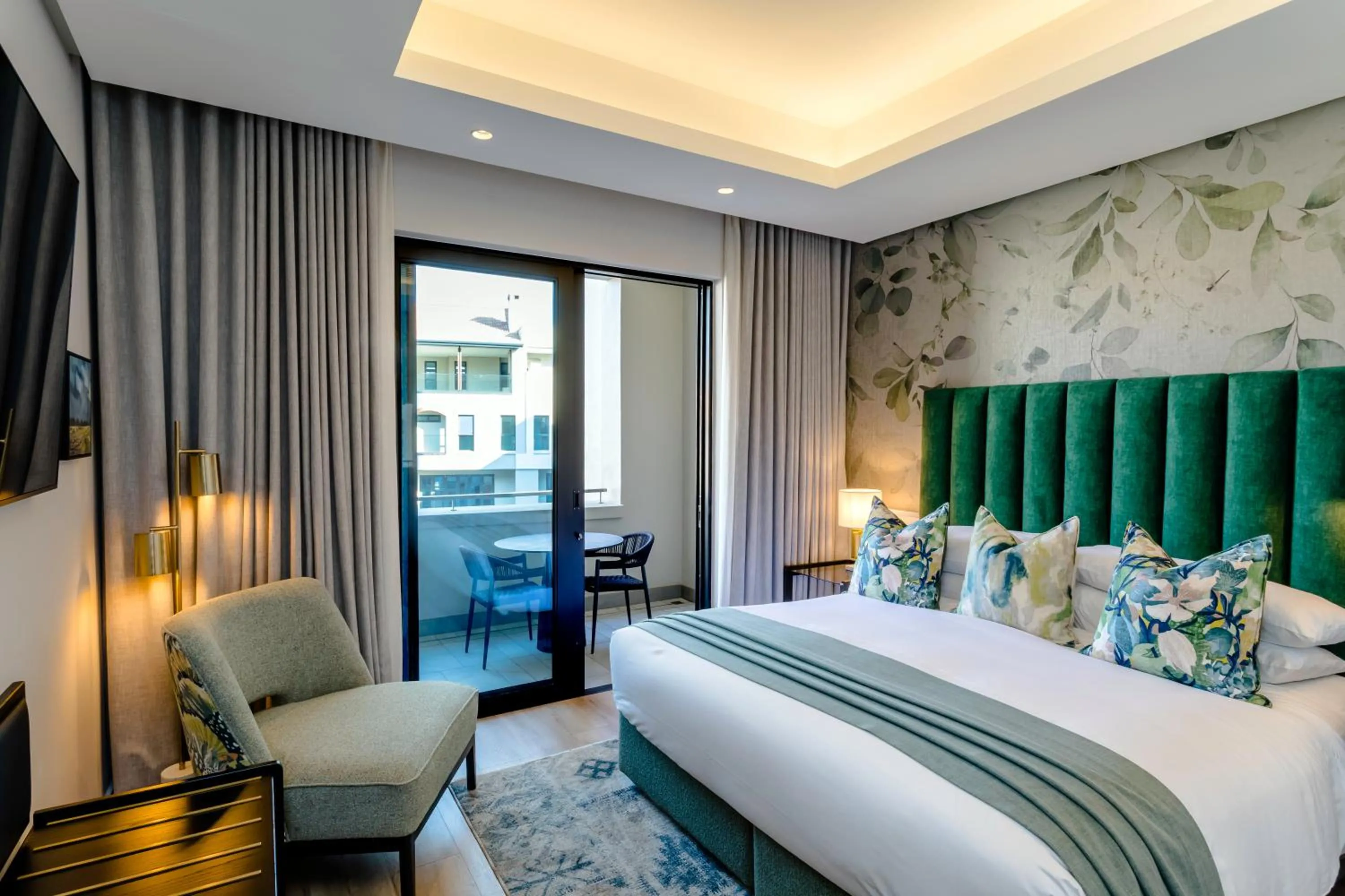 Bed in Steyn City Hotel by Saxon