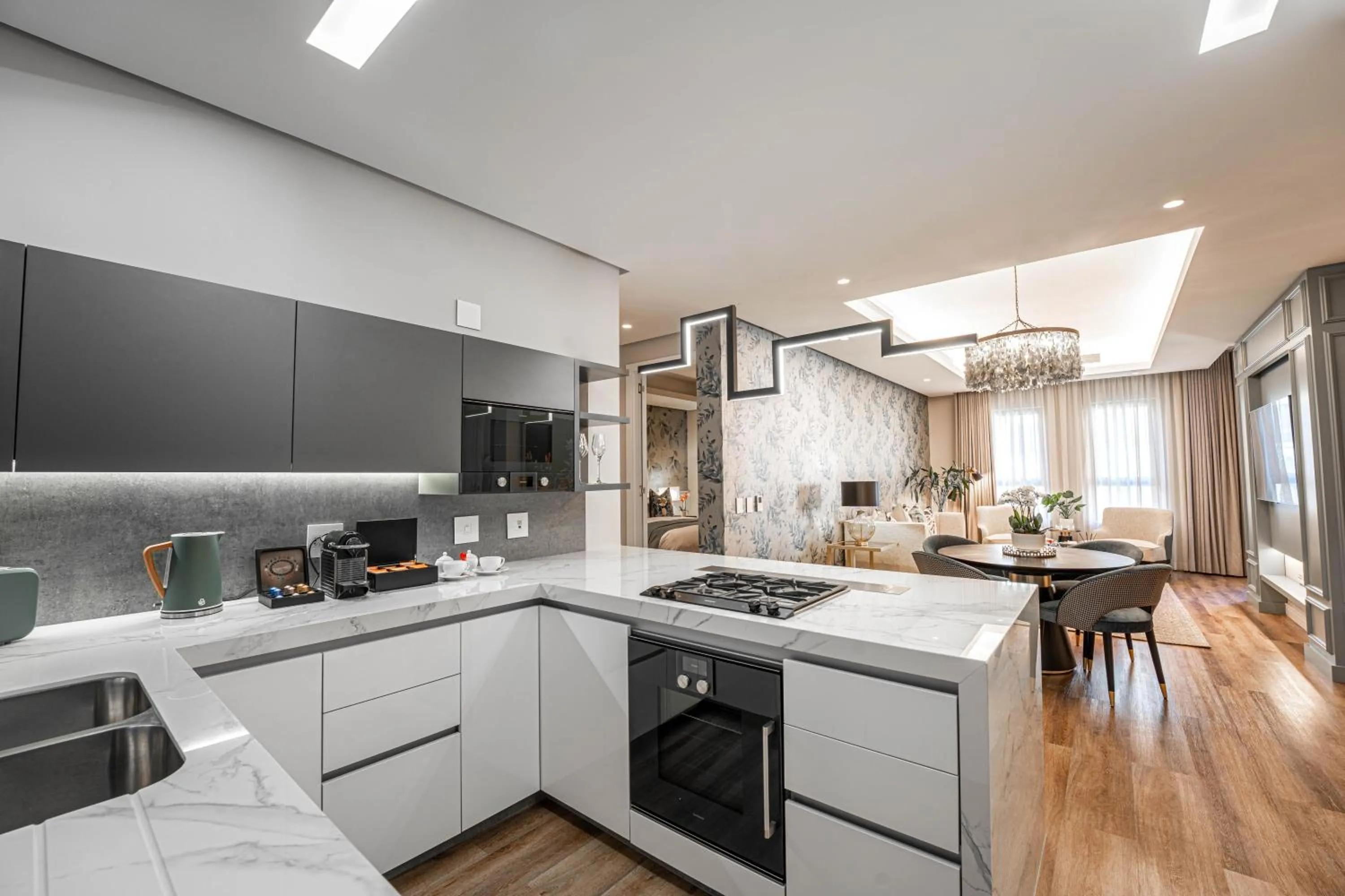 Two-Bedroom Apartment with Lake View in Steyn City Hotel by Saxon