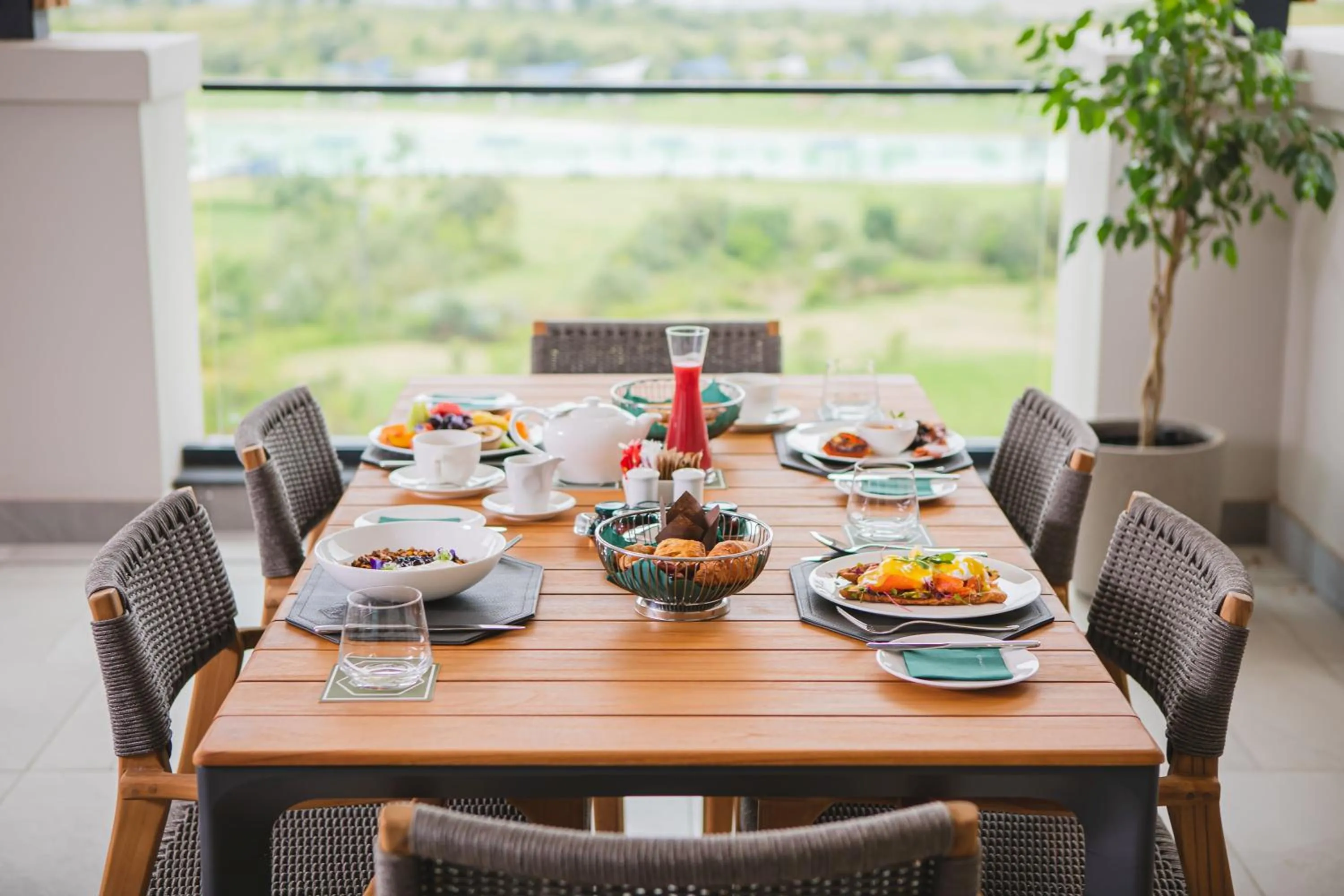 Balcony/Terrace in Steyn City Hotel by Saxon