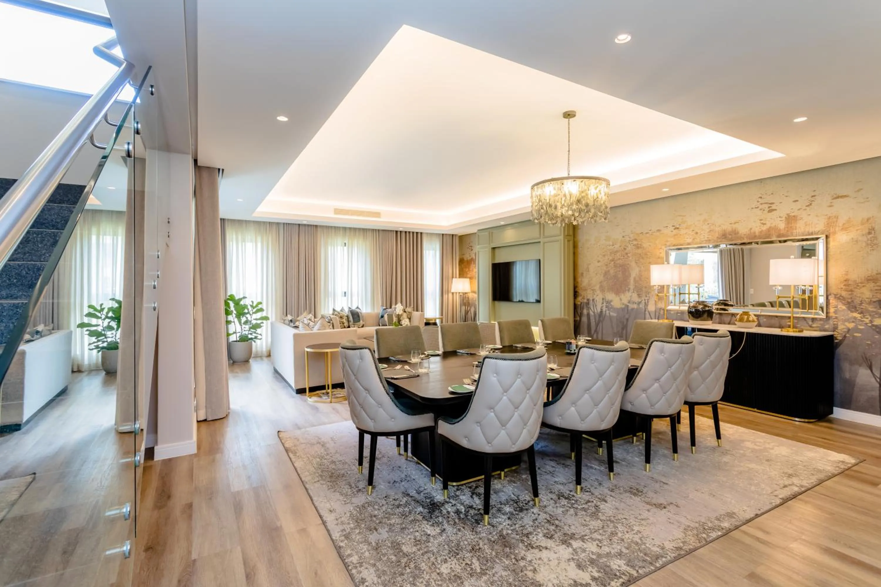 Living room in Steyn City Hotel by Saxon