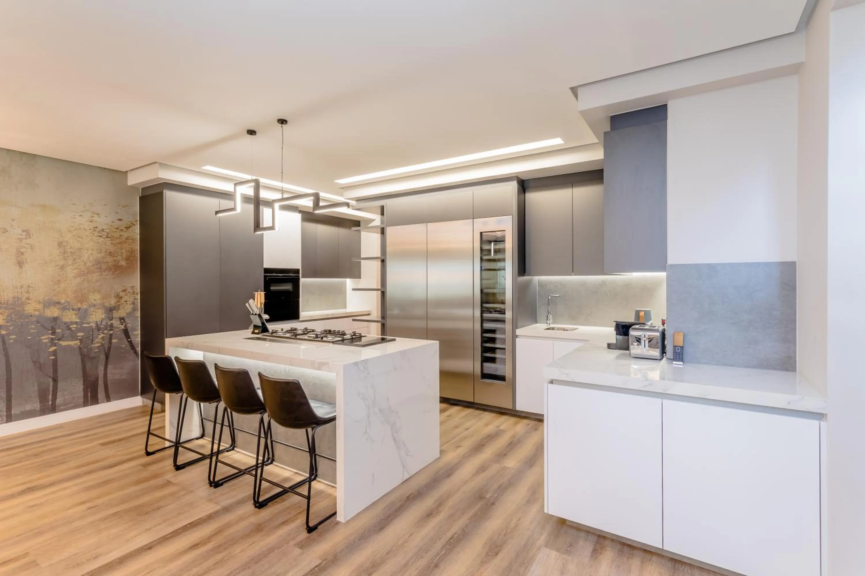 kitchen in Steyn City Hotel by Saxon