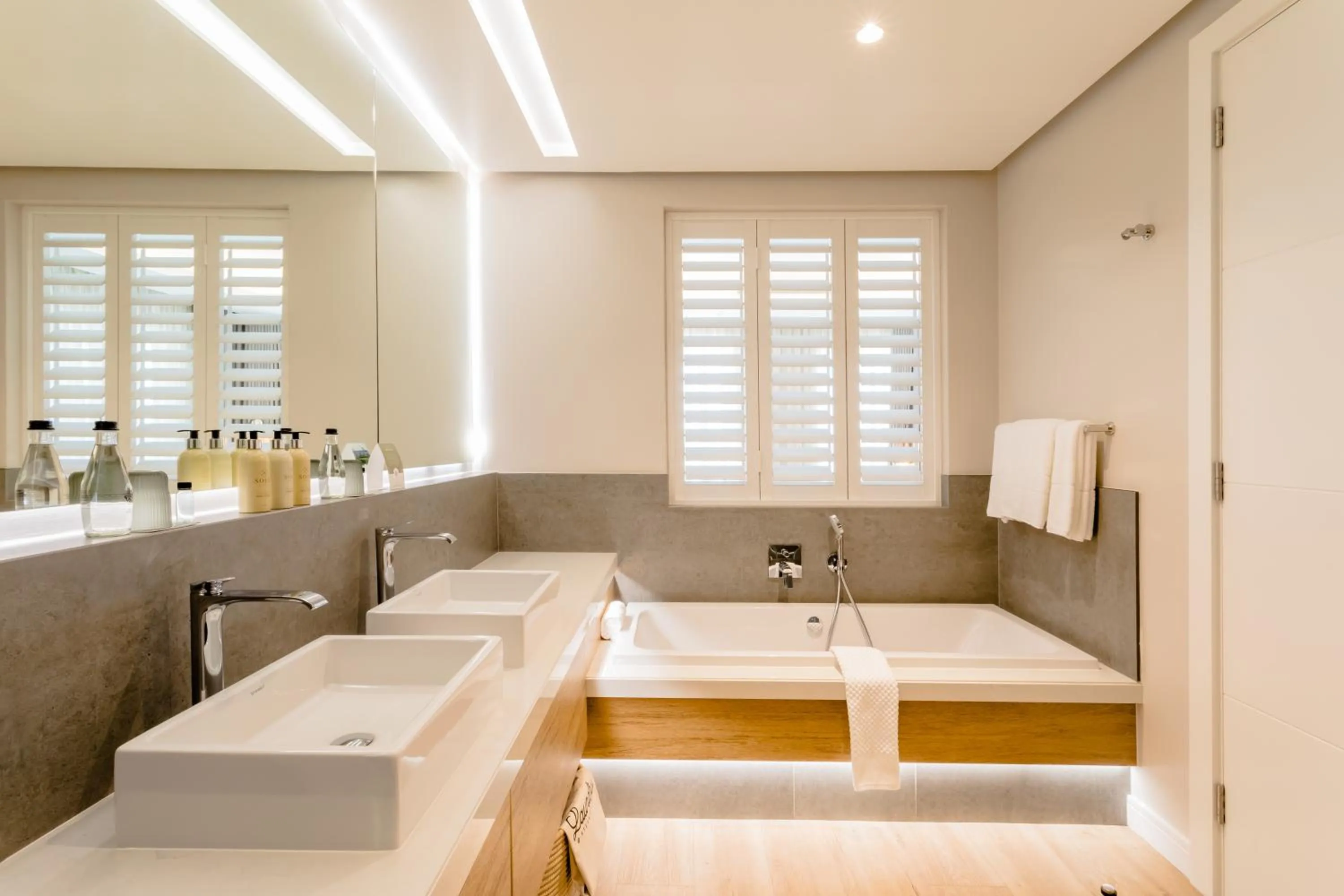 Bathroom in Steyn City Hotel by Saxon