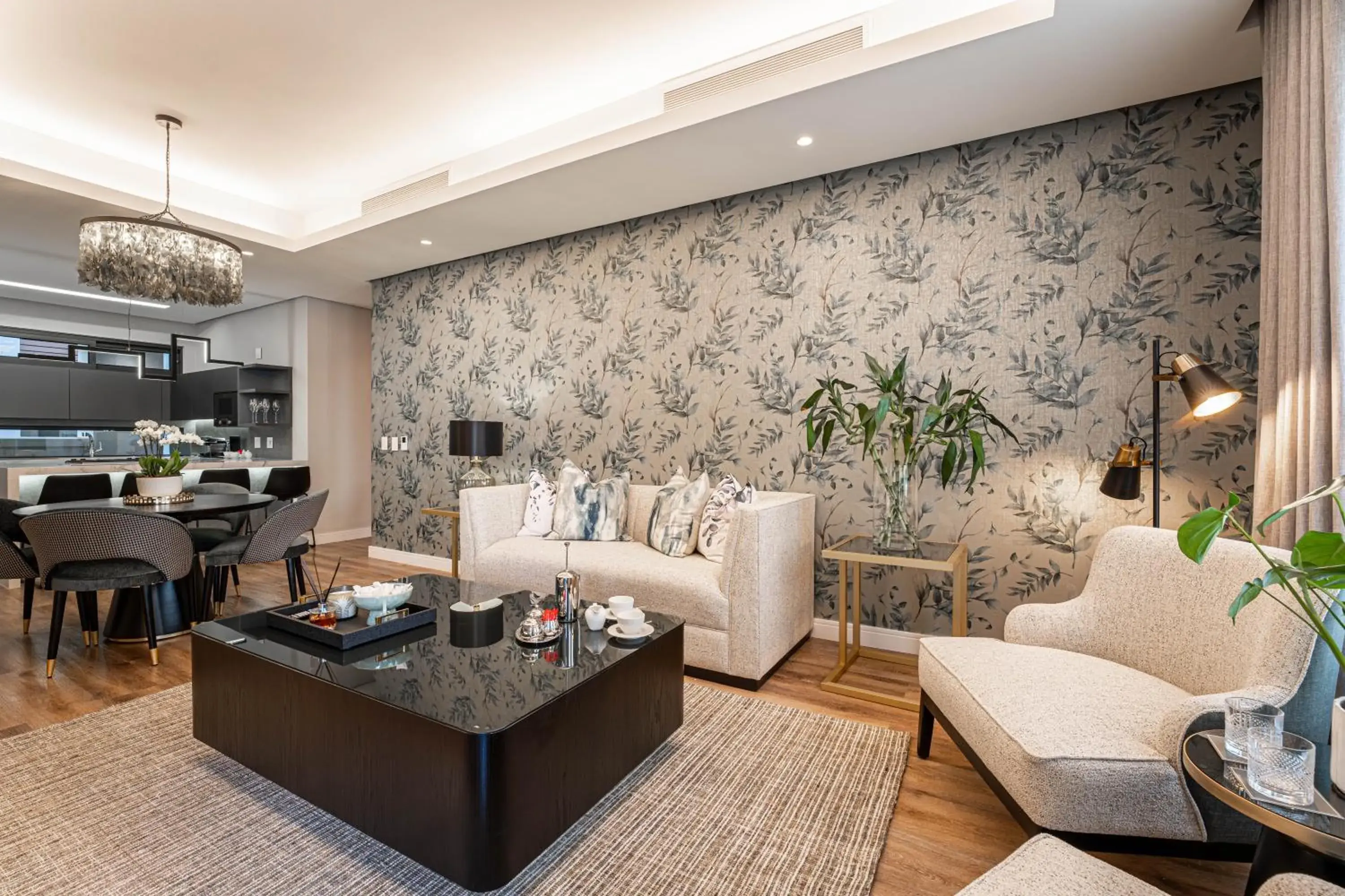 Two-Bedroom Deluxe Apartment in Steyn City Hotel by Saxon Two-Bedroom Deluxe Apartment in Steyn City Hotel by Saxon