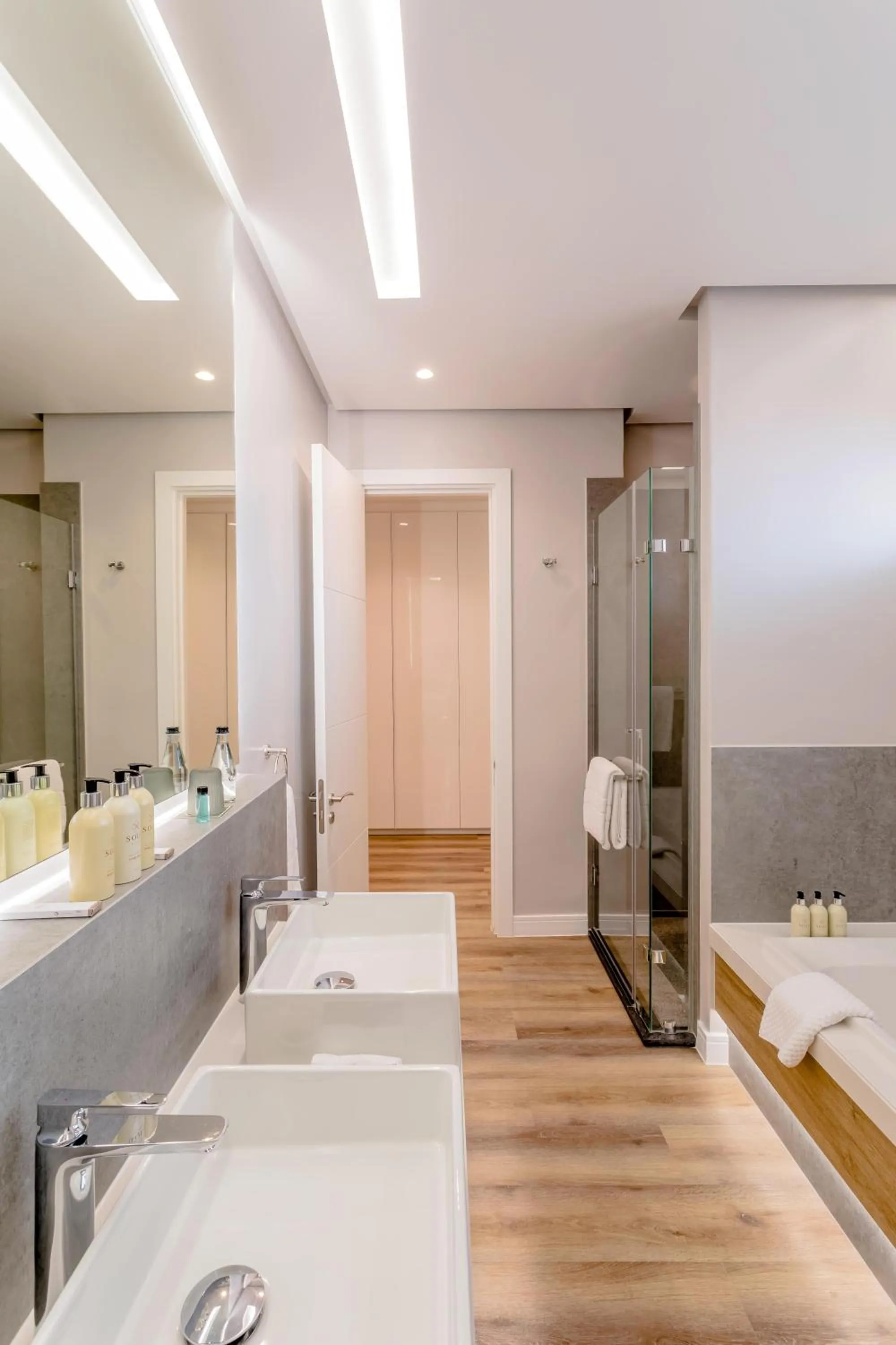 Bathroom in Steyn City Hotel by Saxon