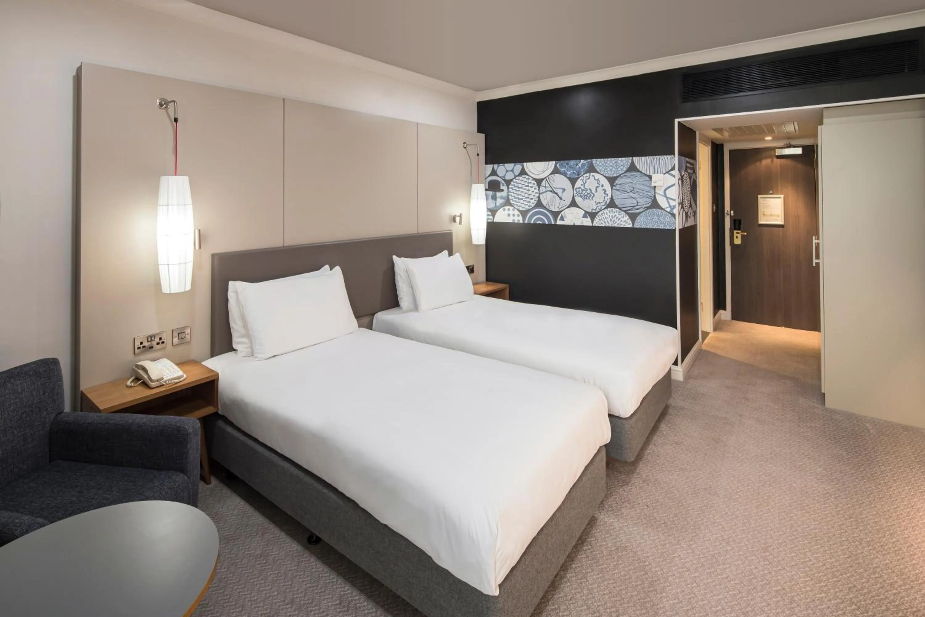 Bedroom, Bed in Crowne Plaza Stratford-upon-Avon by IHG