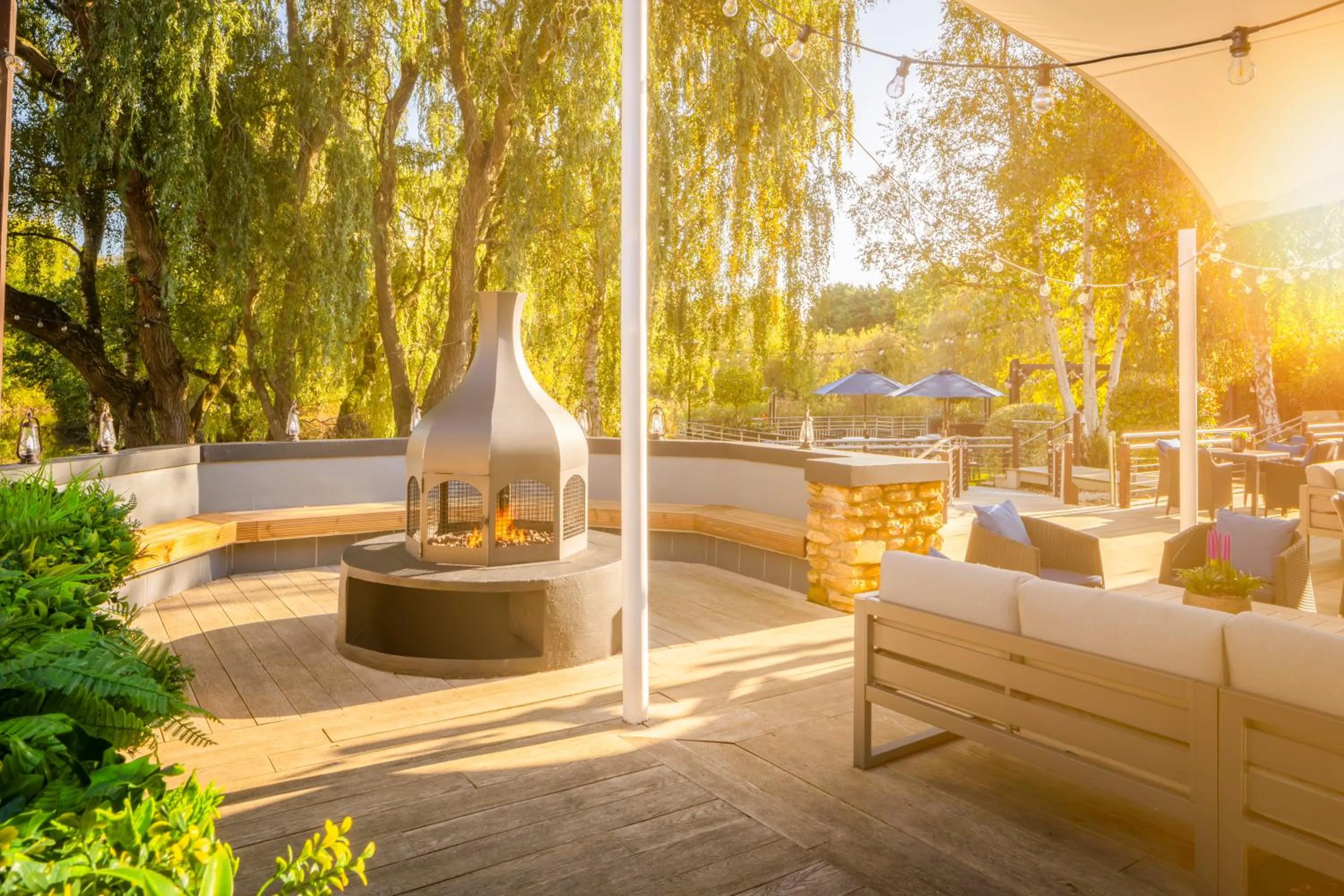 Balcony/Terrace in Crowne Plaza Stratford-upon-Avon by IHG
