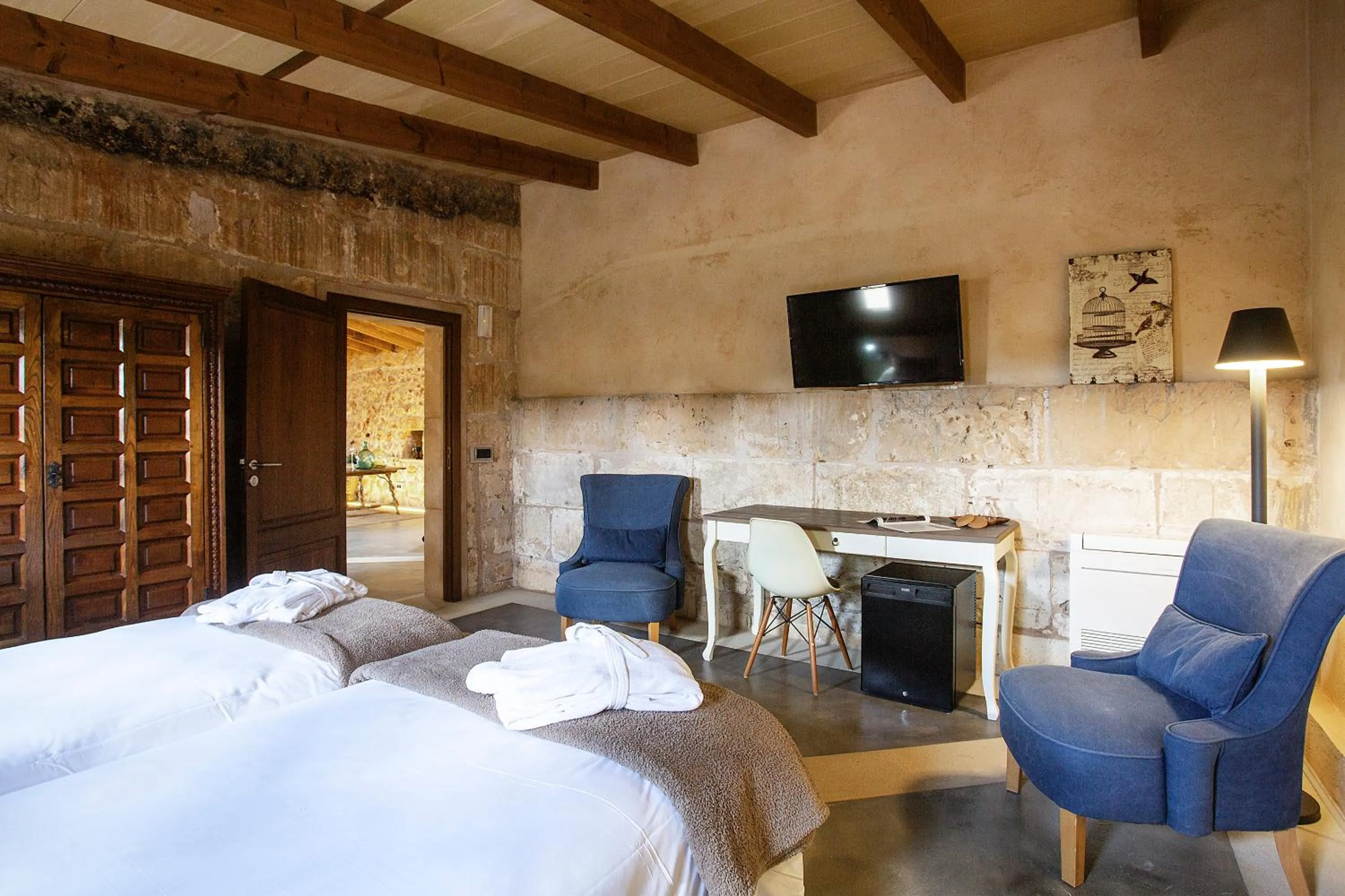 Bed in Agroturismo Petit Hotel Son Perdiu - Adults Only