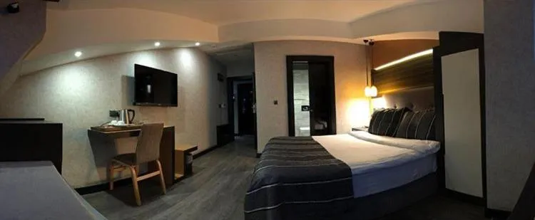 Bed in The Black Hotel