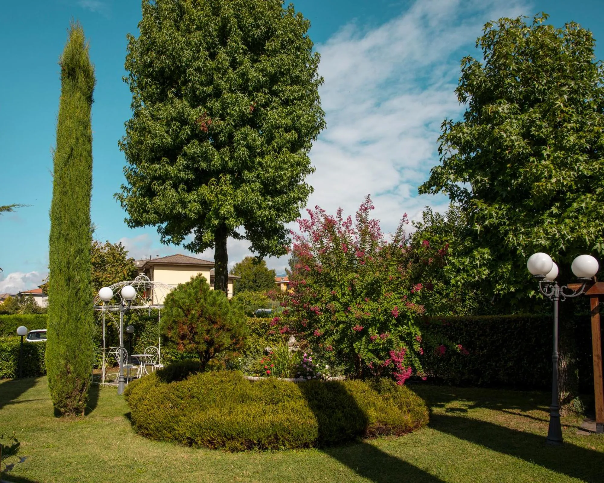 Garden in Hotel Ristorante La Lanterna