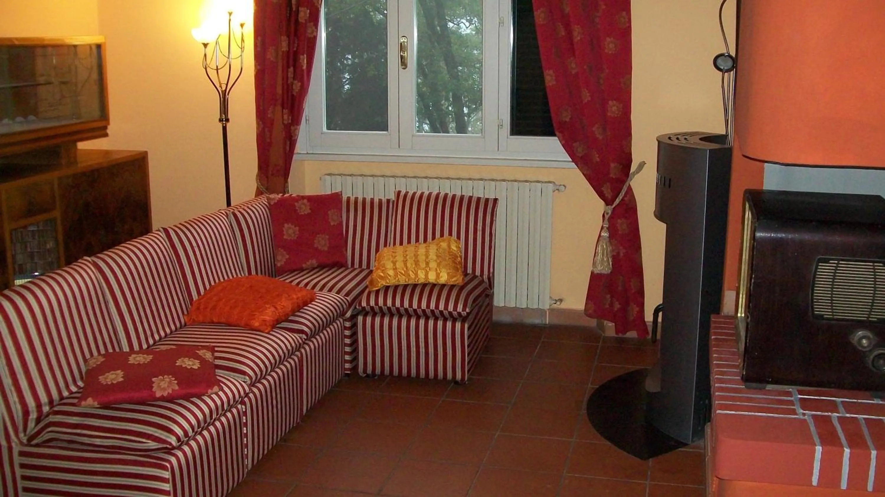 Living room in Villa Sargiano